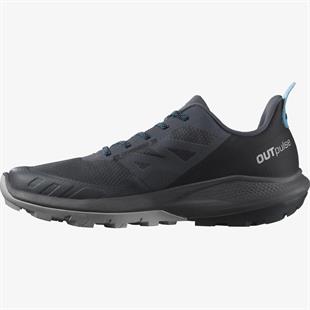 Salomon 471521 OUTpulse Ebony/Black/Algiers Blue Erkek Outdoor Ayakkabı