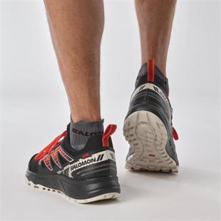 Salomon 471526 Wander Black/Rainy Day/Scarlett Ibis Erkek Outdoor Ayakkabı