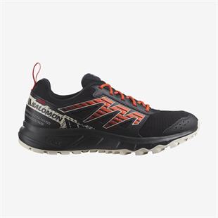 Salomon 471526 Wander Black/Rainy Day/Scarlett Ibis Erkek Outdoor Ayakkabı