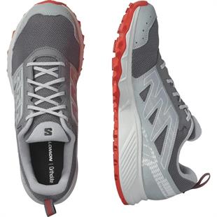 Salomon 471528 Wander Quiet Shade/Lunar Rock/Riery Red Erkek Outdoor Ayakkabı
