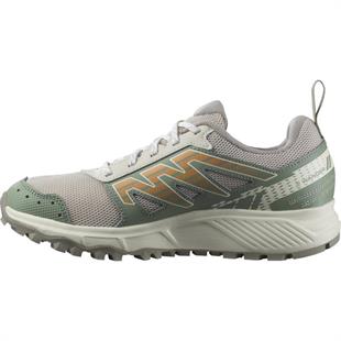 Salomon 471533 Wander W Rainy Day/Lily Pad/Buckskin Kadın Outdoor Ayakkabı