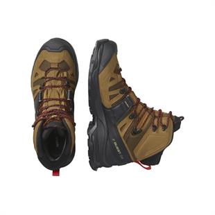 Salomon 471564 Quest 4 GTX Rubber/Black/Fiery Red Erkek Outdoor Bot