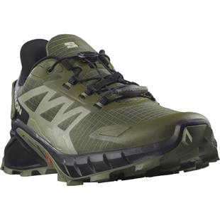 Salomon 472051 Supercross 4 Olive Night/Gray/Black Erkek Outdoor Ayakkabı