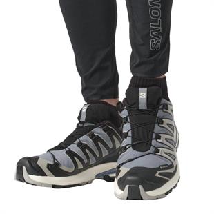 Salomon 472706 Xa Pro 3D V9 GTX Flint Stone/Black/Ghost Gray Erkek Outdoor Ayakkabı