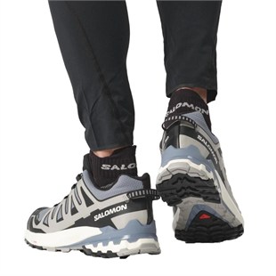 Salomon 472706 Xa Pro 3D V9 GTX Flint Stone/Black/Ghost Gray Erkek Outdoor Ayakkabı