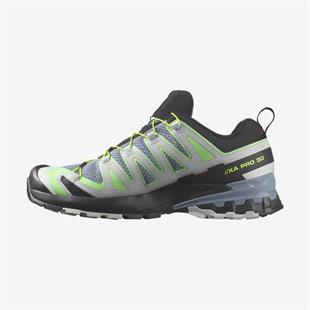 Salomon 472719 Xa Pro 3D V9 Flint Stone/Green Gecko/Black Erkek Outdoor Ayakkabı