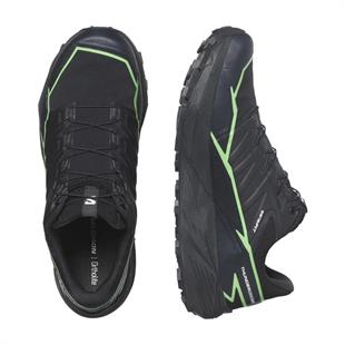 Salomon 472790 Thundercross GTX Black/Green Gecko/Black Erkek Outdoor Ayakkabı
