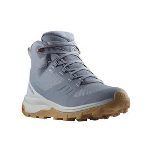 Salomon 472899 OUTsnap CSWP W Flint Stone/Pearl Blue/Gum Kadın Outdoor Bot