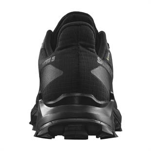 Salomon 473075 Alphacross 5 GTX Black/Black/Ebony Erkek Outdoor Ayakkabı