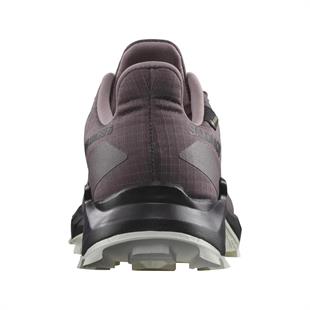 Salomon 473110 Alphacross 5 GTX W Moonscape/Black/White Kadın Outdoor Ayakkabı