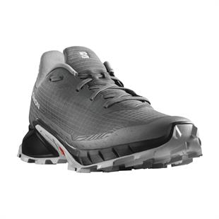 Salomon 473133 Alphacross 5 Pewter/Black/Ghost Gray Erkek Outdoor Ayakkabı