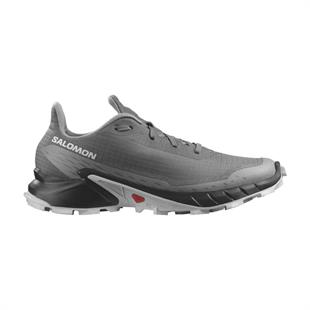 Salomon 473133 Alphacross 5 Pewter/Black/Ghost Gray Erkek Outdoor Ayakkabı