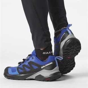 Salomon 473208 X-Adventure Lapis Blue/Black/Quarry Erkek Outdoor Ayakkabı