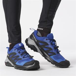 Salomon 473208 X-Adventure Lapis Blue/Black/Quarry Erkek Outdoor Ayakkabı