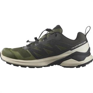 Salomon 473209 X-Adventure Olive Night/Rainy Day/Black Erkek Outdoor Ayakkabı