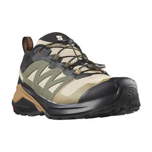 Salomon 473213 X-Adventure GTX Safari/Black/Sugar Almond Erkek Outdoor Ayakkabı