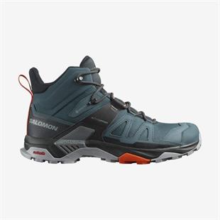 Salomon 473526 X Ultra 4 Mid GTX Stargazer/Black/Scarlet Ibis Erkek Outdoor Bot
