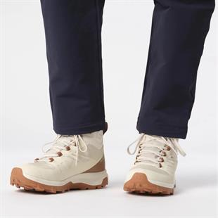 Salomon 473824 OUTblast TS CSWP W Almond Milk/Rawhide/Gum Kadın Outdoor Bot