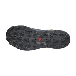 Salomon 473831 Thundercross GTX Flint Stone/Carbon/Orange Pepper Erkek Outdoor Ayakkabı