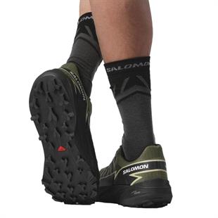 Salomon 473834 Thundercross GTX Olive Night/Black/Alfalfa Erkek Outdoor Ayakkabı