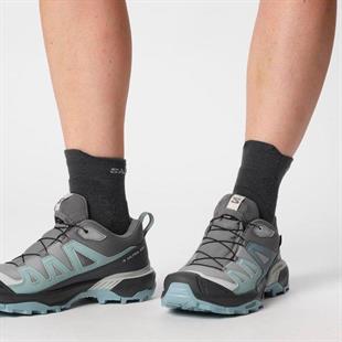 Salomon 474493 X Ultra 360 GTX W Sharkskin/Trooper/Arona Kadın Outdoor Ayakkabı