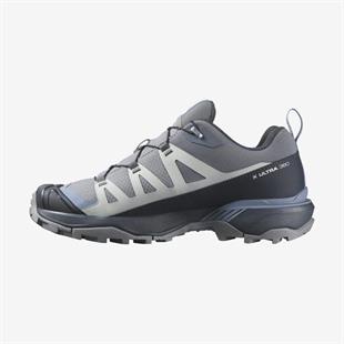 Salomon 474504 X Ultra 360 W Sharkskin/Grasaille/Stonewash Kadın Outdoor Ayakkabı