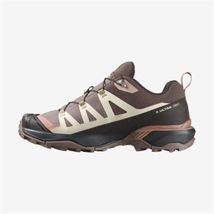 Salomon 474505 21 V0 X Ultra 360 W Deep Taupe/Natural/Black Coffee Kadın Outdoor Ayakkabı