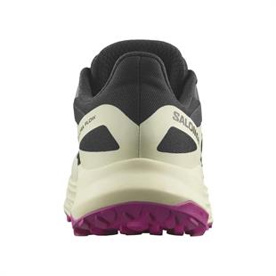 Salomon 474509 Ultra Flow W Black/Transparent Yellow/Rose Violet Kadın Outdoor Ayakkabı