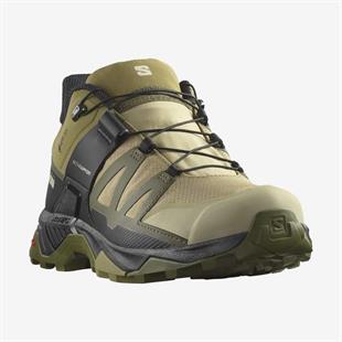 Salomon 474529 X Ultra 4 GTX Slate Green/Olive Night/Black Erkek Outdoor Ayakkabı