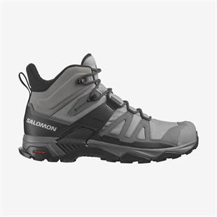 Salomon 474542 X Ultra 4 Mid GTX Sharksin/Quiet Shade/Black Erkek Outdoor Bot