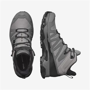 Salomon 474542 X Ultra 4 Mid GTX Sharksin/Quiet Shade/Black Erkek Outdoor Bot