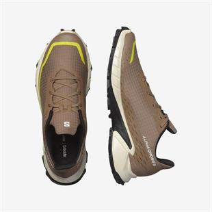 Salomon 474601 Alphacross 5 Caribou/Canteen/Sulphur Spring Erkek Outdoor Ayakkabı