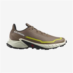 Salomon 474601 Alphacross 5 Caribou/Canteen/Sulphur Spring Erkek Outdoor Ayakkabı