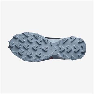Salomon 474617 Supercross 4 W Grisaille/White/Cashmere Blue Kadın Outdoor Ayakkabı