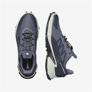 Salomon 474623 Supercross 4 GTX Grisaille/White/Carbon Erkek Outdoor Ayakkabı