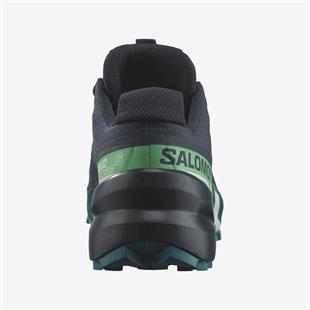 Salomon 474653 Speedcross 6 Carbon/Tahitian Tide/White Erkek Outdoor Ayakkabı