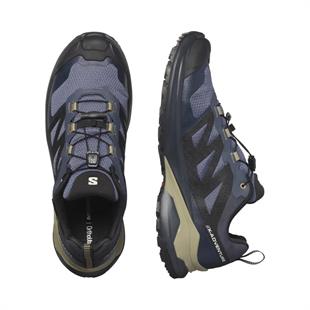 Salomon 475260 X-Adventure GTX Grisaille/Black/Slate Green Erkek Outdoor Ayakkabı