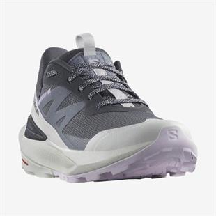 Salomon 475265 Elixir Activ GTX W India Ink/Glacier Gray/Orchid Petal Kadın Outdoor Ayakkabı