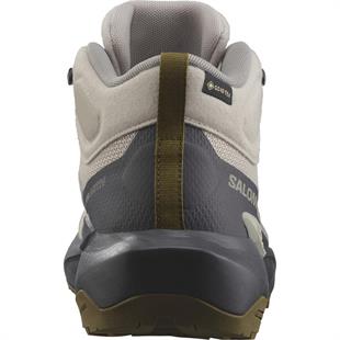 Salomon 475642 Elixir Activ Mid GTX W Silver Cloud/Nine Iron/Gothic Olive Kadın Outdoor Bot