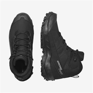 Salomon 475702 Crosstrak WP Black/Black/Asphalt Erkek Outdoor Bot
