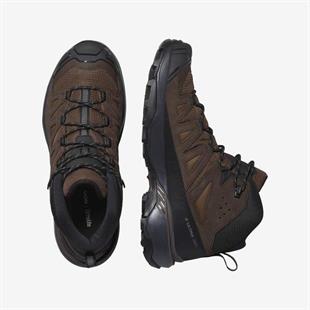 Salomon 475709 X Ultra 360 LTR Mid GTX Dark Earth/Delicioso/Castlerock Erkek Outdoor Bot