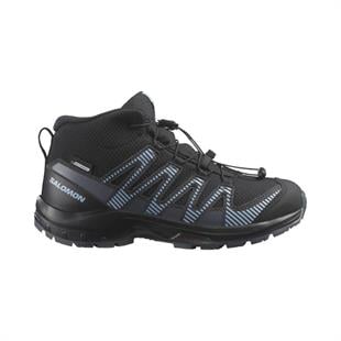 Salomon 475738 Xa Pro V8 Mid CSWP J Black/Neptune/Alaskan Blue Kadın Outdoor Ayakkabı
