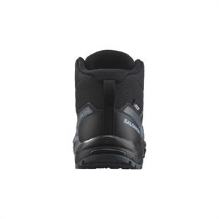 Salomon 475738 Xa Pro V8 Mid CSWP J Black/Neptune/Alaskan Blue Kadın Outdoor Ayakkabı