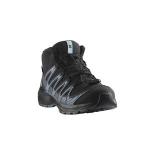 Salomon 475738 Xa Pro V8 Mid CSWP J Black/Neptune/Alaskan Blue Kadın Outdoor Ayakkabı