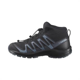 Salomon 475738 Xa Pro V8 Mid CSWP J Black/Neptune/Alaskan Blue Kadın Outdoor Ayakkabı