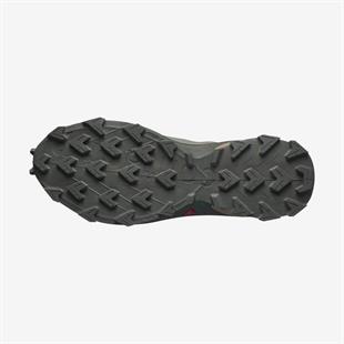 Salomon 475943 Supercross 4 GTX Metal/White Pepper/Sedona Sage Erkek Outdoor Ayakkabı