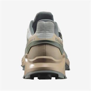 Salomon 475943 Supercross 4 GTX Metal/White Pepper/Sedona Sage Erkek Outdoor Ayakkabı