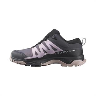 Salomon 476853 X Ultra 4 GTX W Shark/Nine Iron/Cloud Gray Kadın Outdoor Ayakkabı