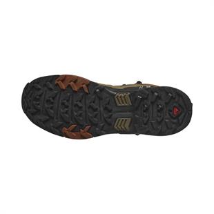 Salomon 476854 X Ultra 4 Mid GTX Caramel Cafe/Gothic Olive/Black Erkek Outdoor Bot