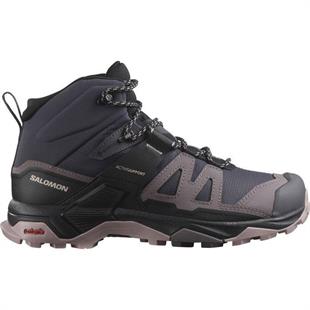 Salomon 476855 X Ultra 4 Mid GTX W Nine Iron/Shark/Cloud Gray Kadın Outdoor Ayakkabı